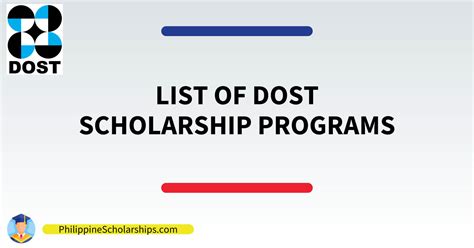 LIST: DOST.